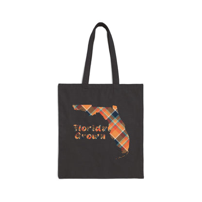 Personalized Florida Grown Tote Bag, Eco-Friendly Cotton Bag, Reusable Shopping Tote, Custom Name Gift, Travel Bag - Celtic Scents