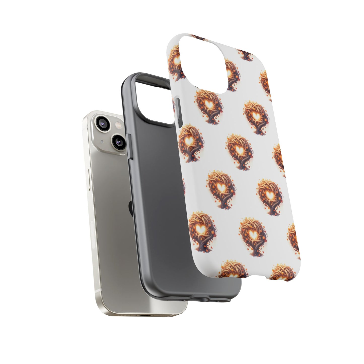 Stylish Phone Case, Tough Cases with Unique Design, Durable Smartphone Cover, Gift for Tech Lovers, Trendy Phone Accessory, Autumn Design