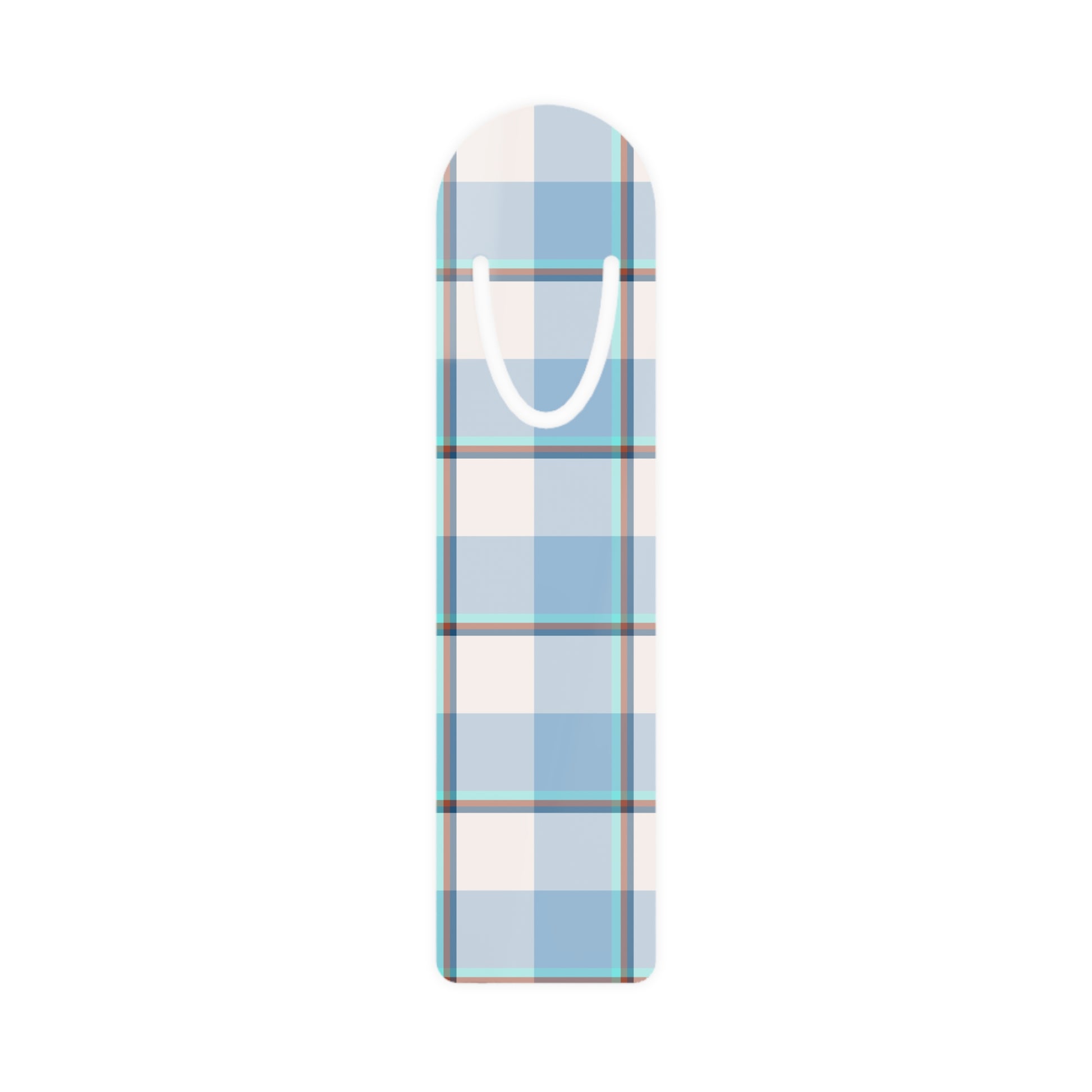 Blue Plaid Bookmark | Cute Reading Accessory, Gift for Book Lovers, Study Tool, Teacher Gift, Bookish Decor - Celtic Scents