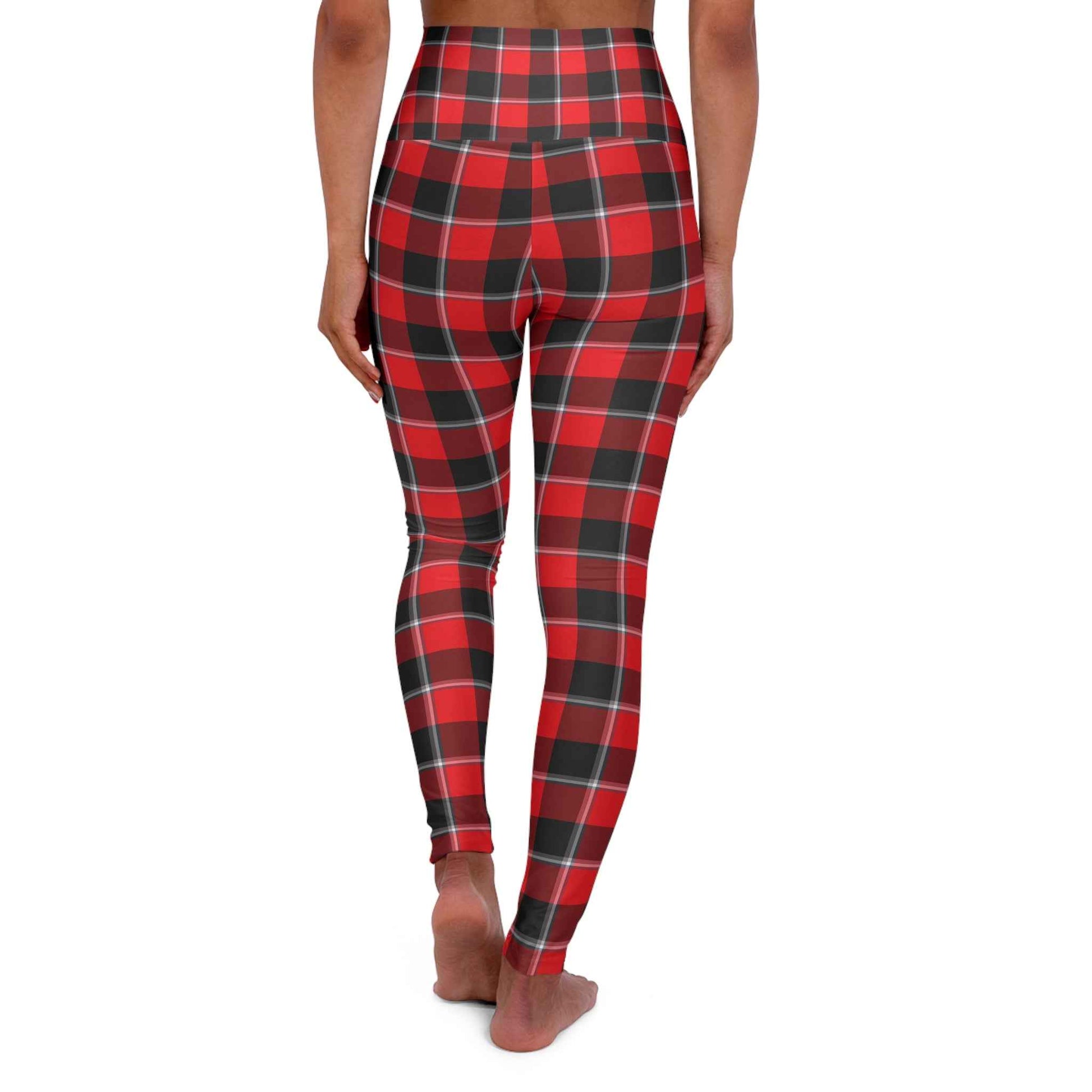 Stylish High Waisted Yoga Leggings, Comfortable Activewear, Perfect for Fitness, Gym, Lounge, Holiday Gift