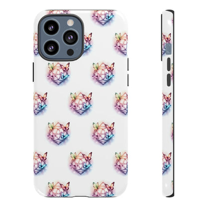 Colorful Butterflies Phone Case, Tough Cases, Cute Butterfly Lover Gift, Trendy Phone Cover, Nature Print Case - Celtic Scents