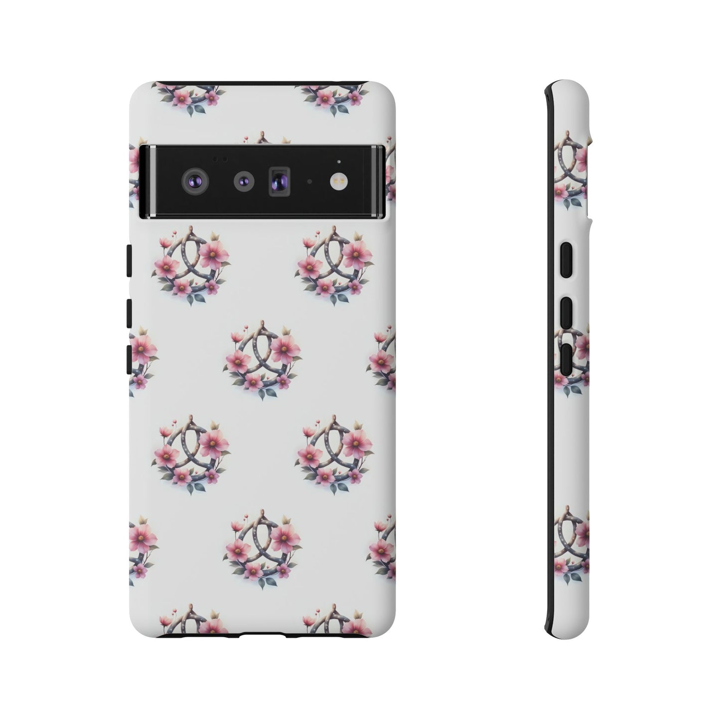 Floral Phone Case, Tough Phone Cover, Cute Protection for Mobile, Gift for Her, Celtic Knot Floral Pattern Case - Celtic Scents