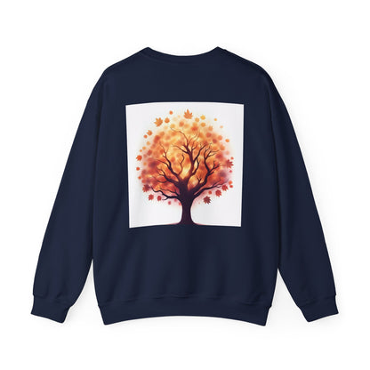 Autumn Tree Sweatshirt | Cozy Fall Apparel, Gift for Nature Lovers, Unisex Crewneck, Tree Design Sweatshirt, Ideal for Thanksgiving - Celtic Scents
