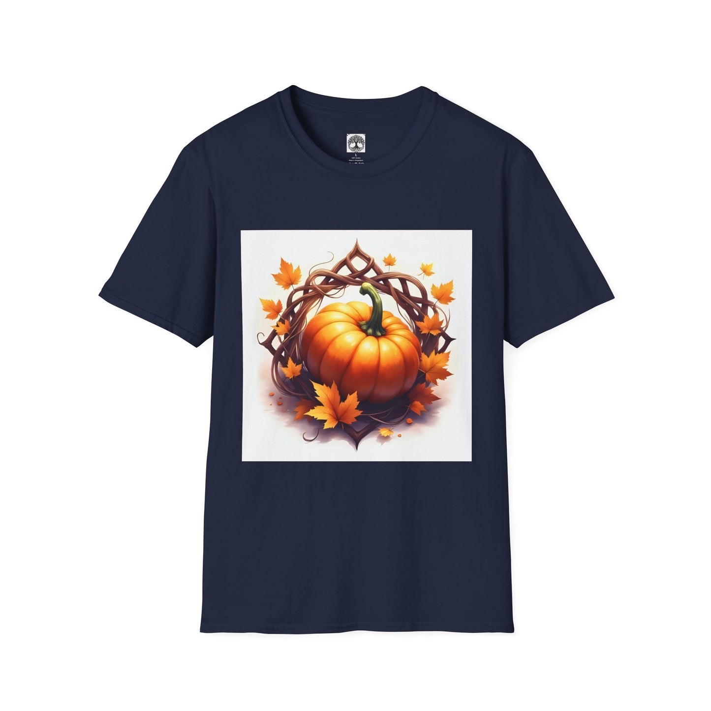 Autumn Pumpkin T-Shirt, Fall Tee, Halloween Shirt, Harvest Apparel, Thanksgiving Gift, Cozy Unisex Top - Celtic Scents