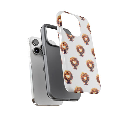 Stylish Phone Case, Tough Cases with Unique Design, Durable Smartphone Cover, Gift for Tech Lovers, Trendy Phone Accessory, Autumn Design