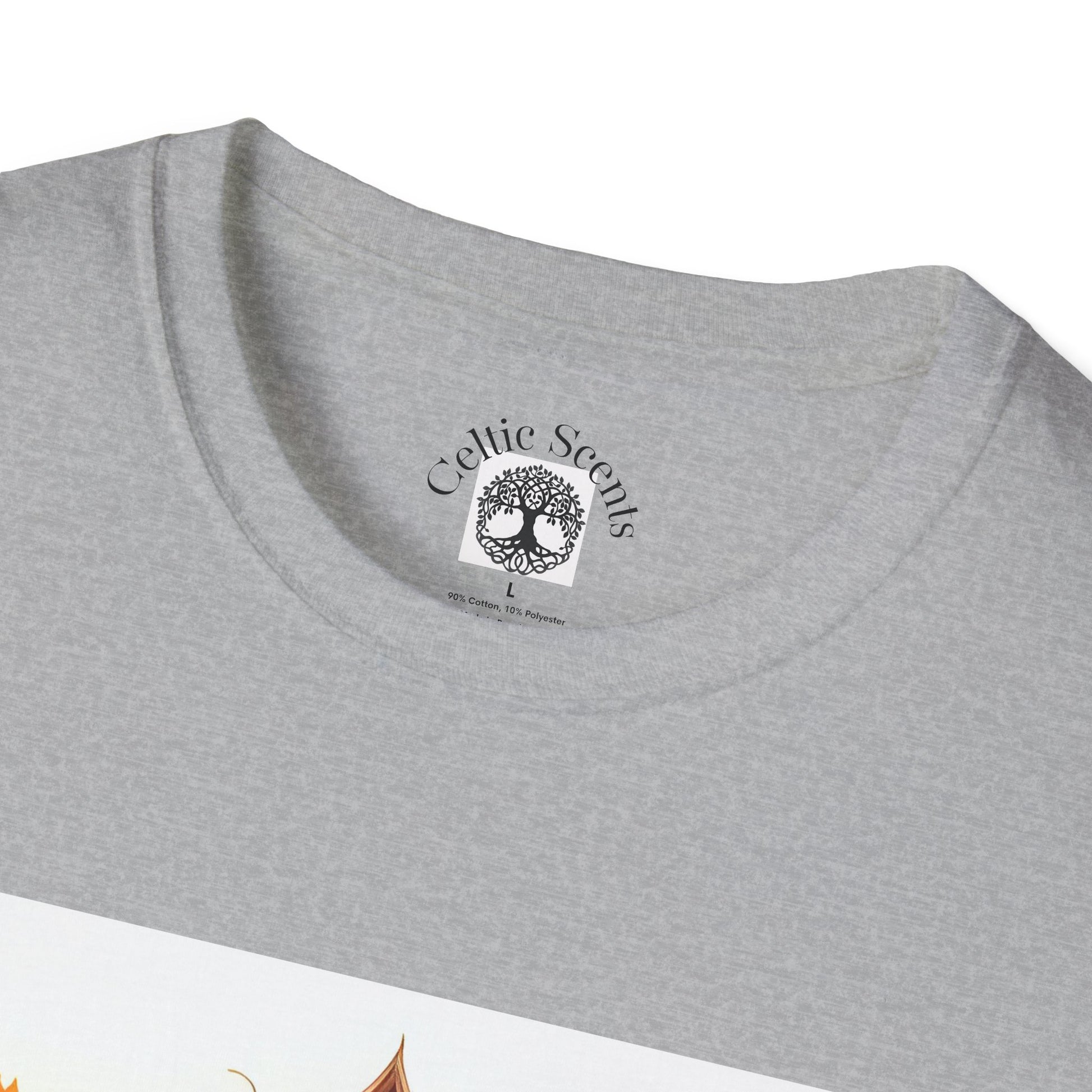 Autumn Pumpkin T-Shirt, Fall Tee, Halloween Shirt, Harvest Apparel, Thanksgiving Gift, Cozy Unisex Top - Celtic Scents