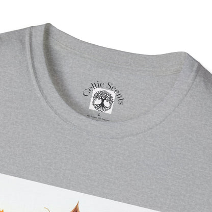 Autumn Pumpkin T-Shirt, Fall Tee, Halloween Shirt, Harvest Apparel, Thanksgiving Gift, Cozy Unisex Top - Celtic Scents