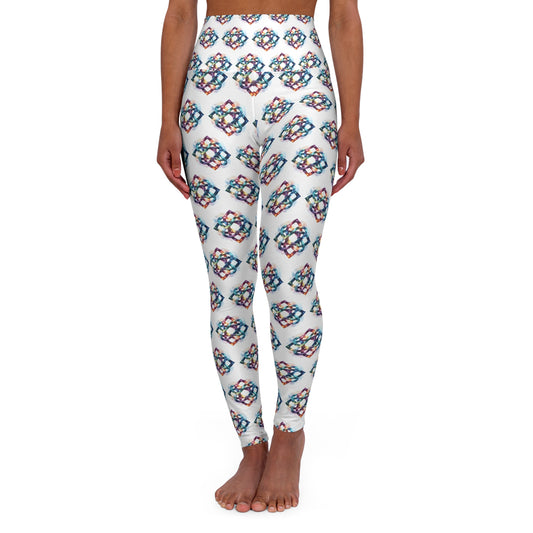High Waisted Yoga Leggings, Stylish Activewear, Fitness Leggings, Yoga Gear, Trendy Sportswear, Exercise Pants, Workout Apparel - Celtic Scents