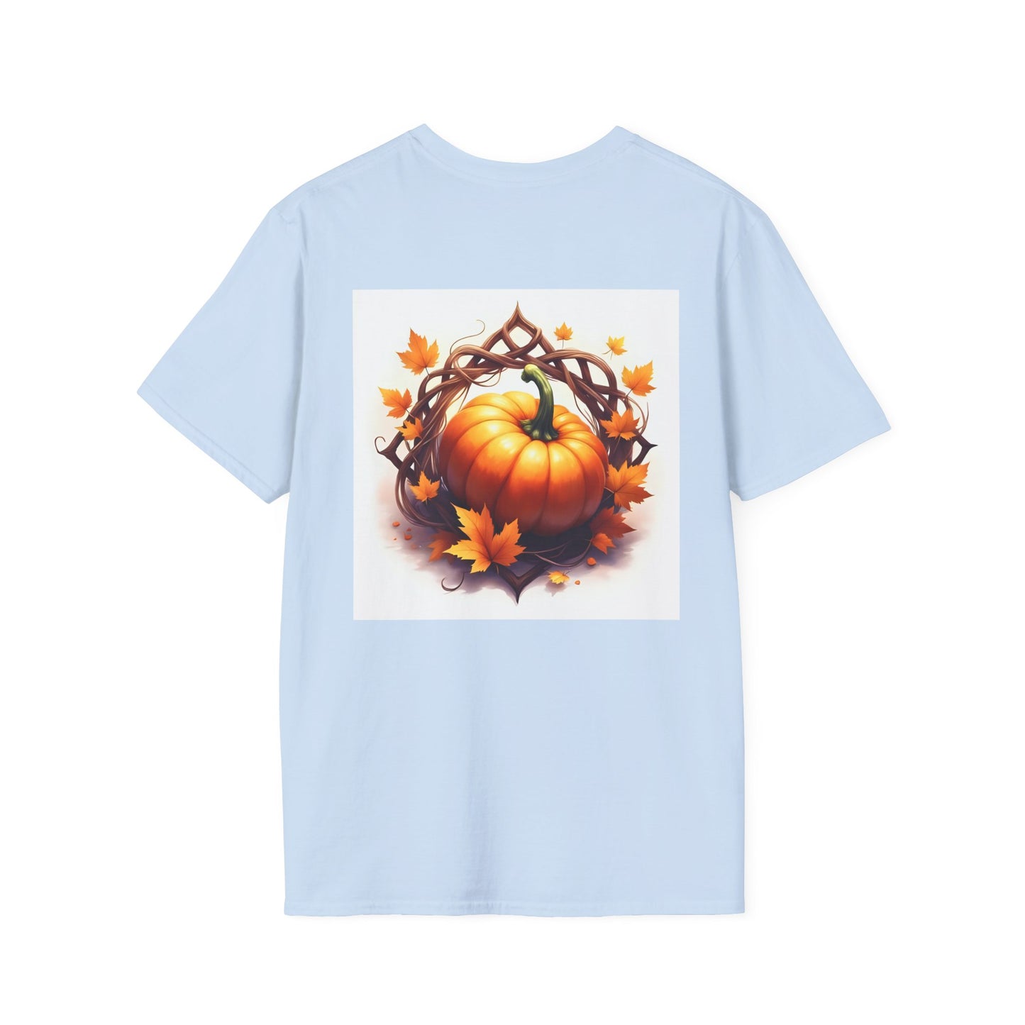 Autumn Pumpkin T-Shirt, Fall Tee, Halloween Shirt, Harvest Apparel, Thanksgiving Gift, Cozy Unisex Top - Celtic Scents