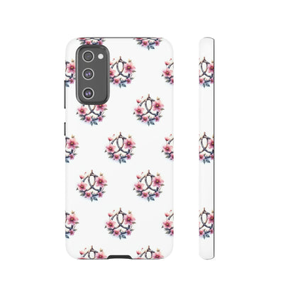 Floral Phone Case, Tough Phone Cover, Cute Protection for Mobile, Gift for Her, Celtic Knot Floral Pattern Case - Celtic Scents