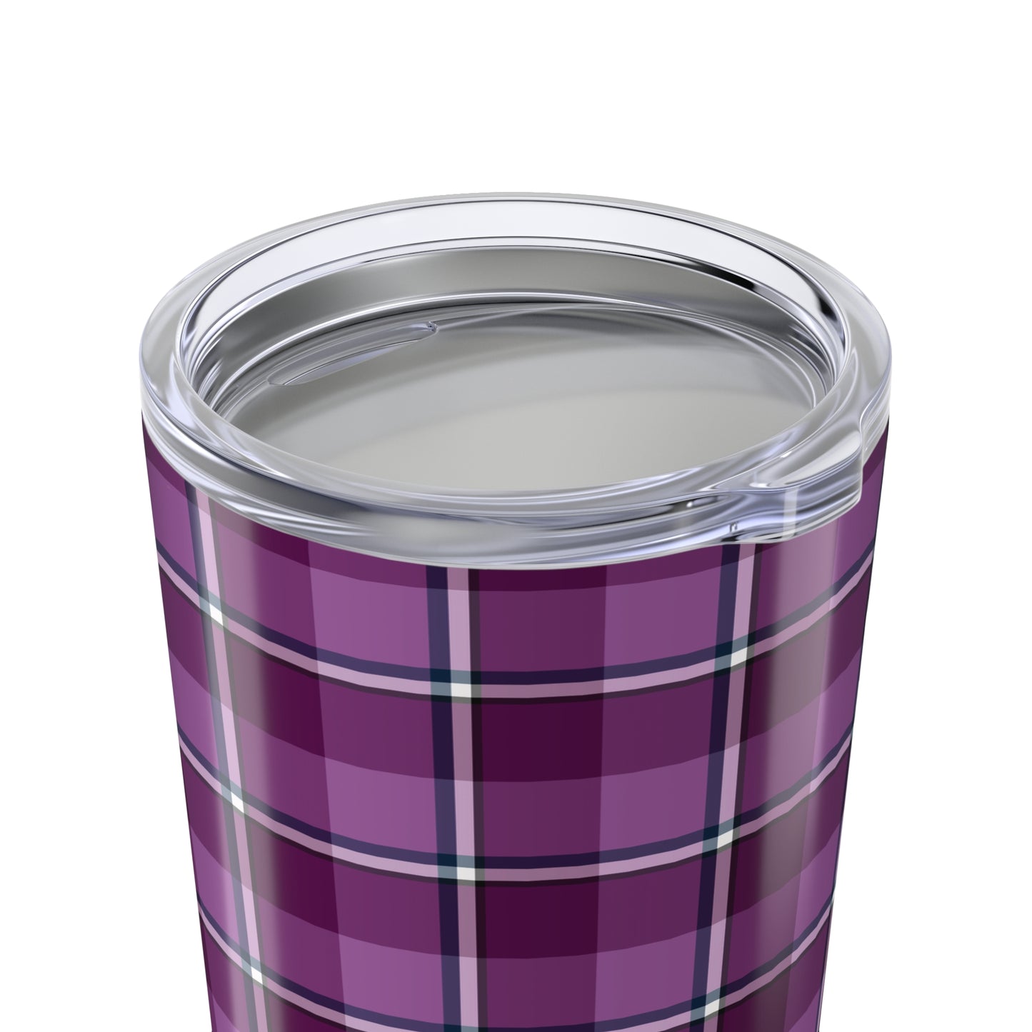 Cozy Plaid Tumbler 20oz, Travel Mug, Gift for Her, Coffee Cup, Fall Decor, Home Essentials - Celtic Scents