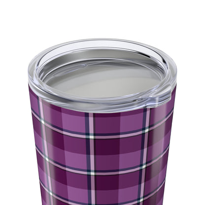 Cozy Plaid Tumbler 20oz, Travel Mug, Gift for Her, Coffee Cup, Fall Decor, Home Essentials - Celtic Scents