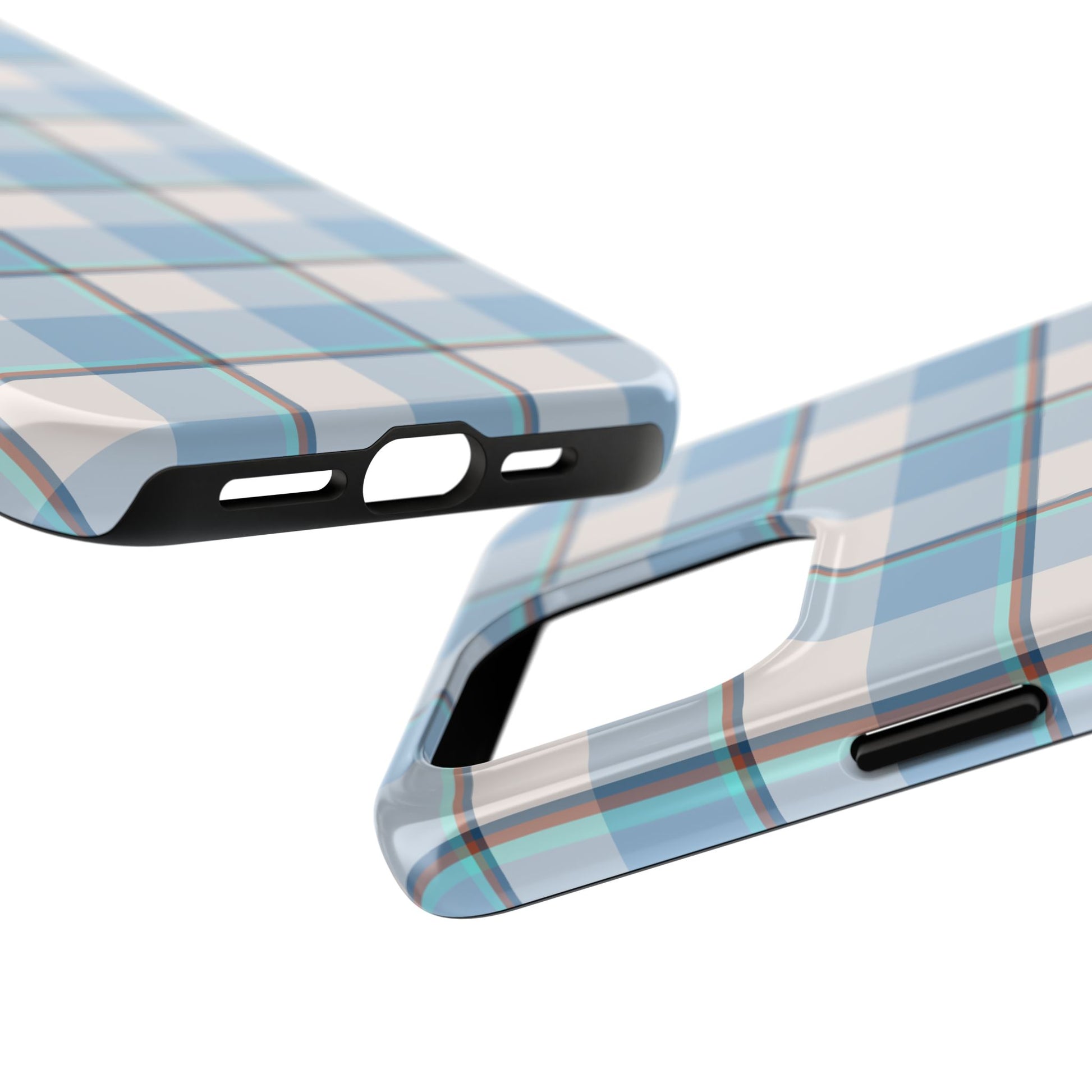 Winter Plaid Tough Phone Cases for Protection, Gift for Teens, Trendy Phone Accessories, Stylish Shield, Holiday Gift Ideas - Celtic Scents