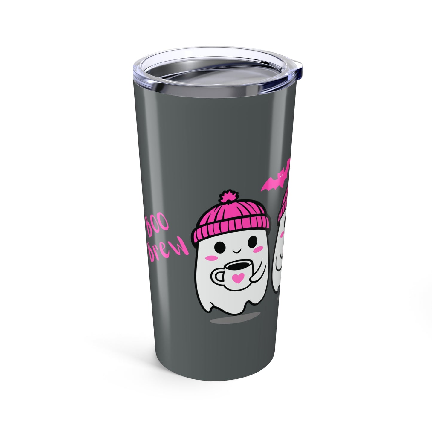 Cute Ghosts Halloween Tumbler 20oz, Travel Mug, Party Gift, Coffee Cup, Boo Brew Design, Fall Decor, Trick or Treat Drinkware - Celtic Scents