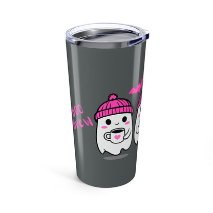 Cute Ghosts Halloween Tumbler 20oz, Travel Mug, Party Gift, Coffee Cup, Boo Brew Design, Fall Decor, Trick or Treat Drinkware - Celtic Scents