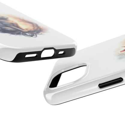 Artistic Cat Phone Case, Tough Phone Cases, Pet Lover Gift, Cat Lover Accessory, Unique Phone Cover, Protector Case - Celtic Scents