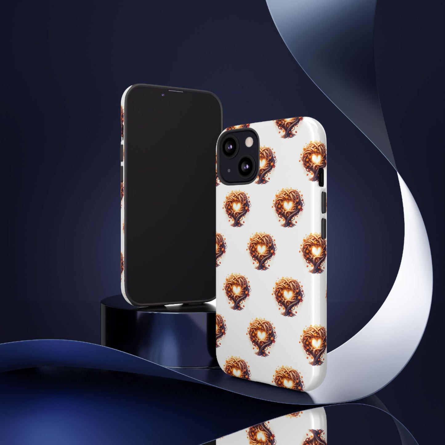 Stylish Phone Case, Tough Cases with Unique Design, Durable Smartphone Cover, Gift for Tech Lovers, Trendy Phone Accessory, Autumn Design