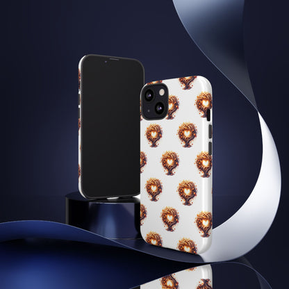 Stylish Phone Case, Tough Cases with Unique Design, Durable Smartphone Cover, Gift for Tech Lovers, Trendy Phone Accessory, Autumn Design