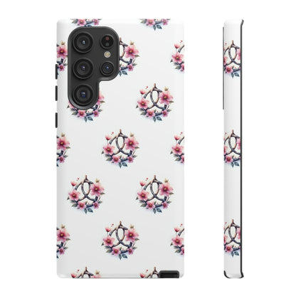 Floral Phone Case, Tough Phone Cover, Cute Protection for Mobile, Gift for Her, Celtic Knot Floral Pattern Case - Celtic Scents