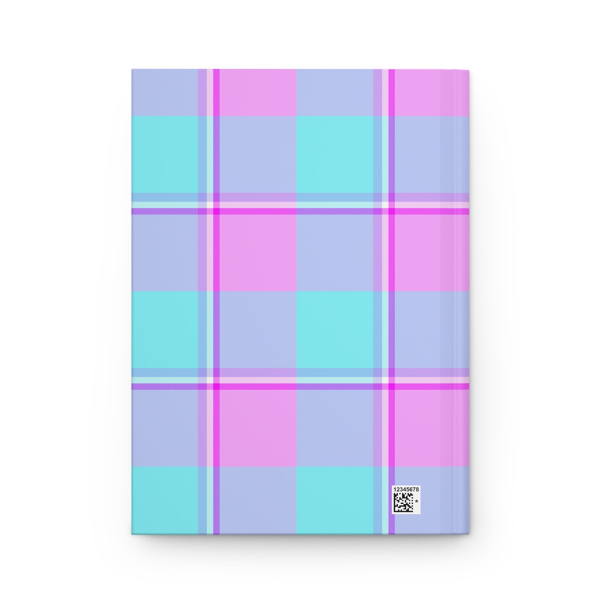 Personalized Plaid Hardcover Journal, Custom Notebook for Students, Gift for Writers, Cute Stationery, Birthday Journal - Celtic Scents