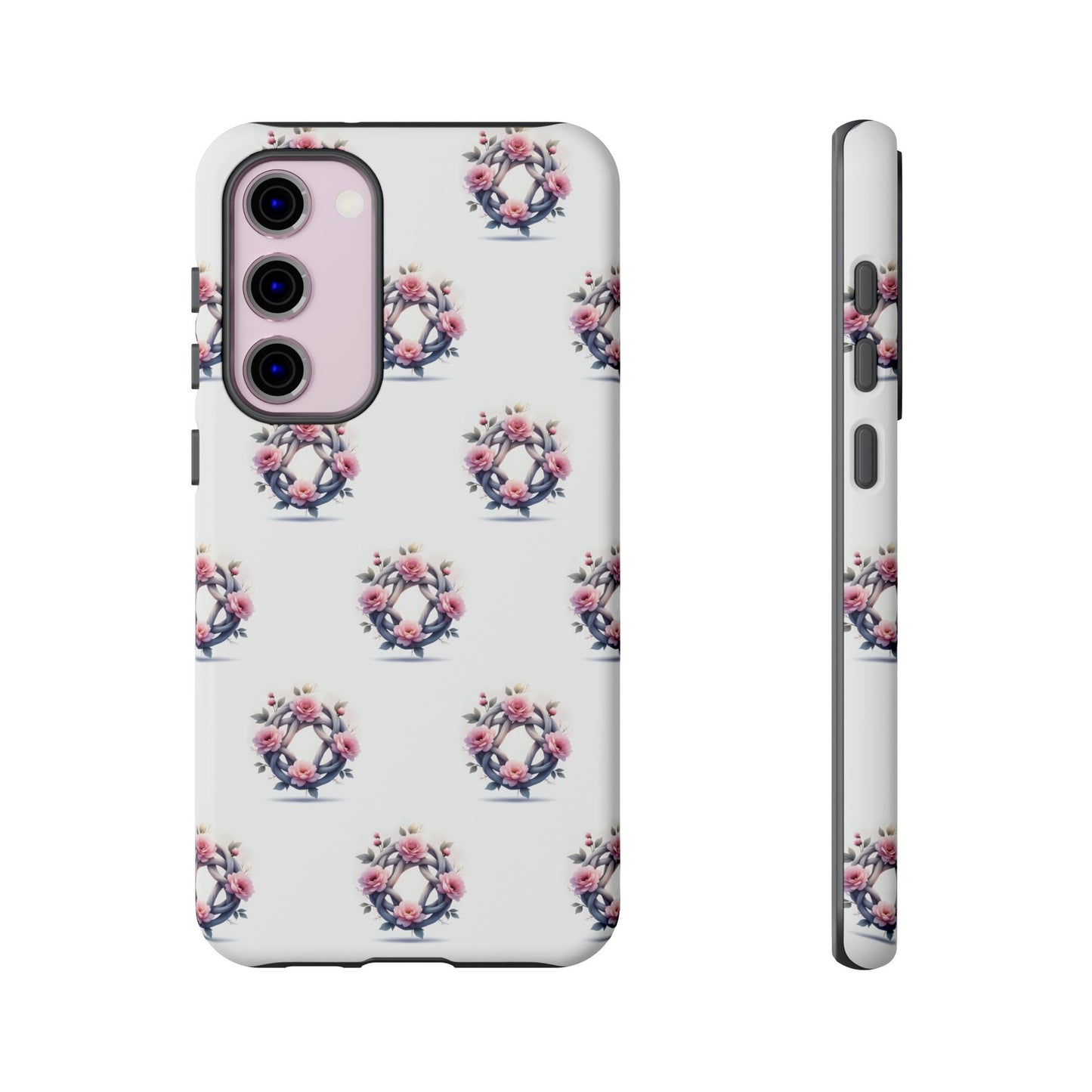Floral Phone Case, Tough Cases for Women, Cute Celtic Knot Floral Design iPhone Cover, Gift for Her, Stylish Tech Accessories - Celtic Scents