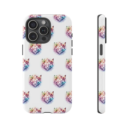 Colorful Butterflies Phone Case, Tough Cases, Cute Butterfly Lover Gift, Trendy Phone Cover, Nature Print Case