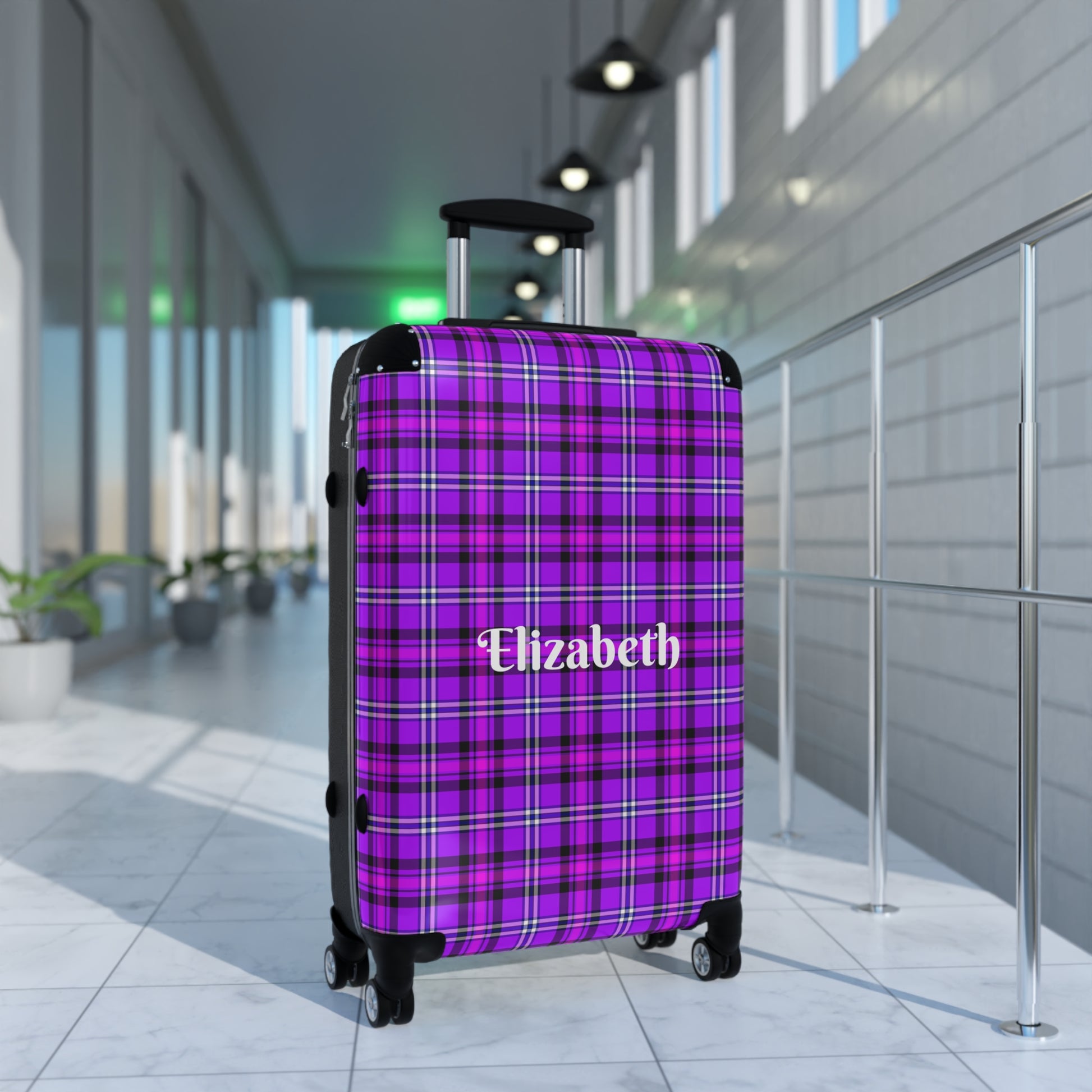 Personalized Suitcase, Travel Luggage, Custom Name Bag, Stylish Baggage for Vacation, Engraved Carry-On for Travelers - Celtic Scents