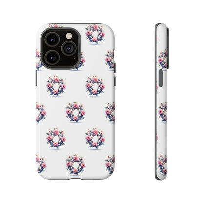 Floral Phone Case, Tough Cases for Women, Cute Celtic Knot Floral Design iPhone Cover, Gift for Her, Stylish Tech Accessories - Celtic Scents
