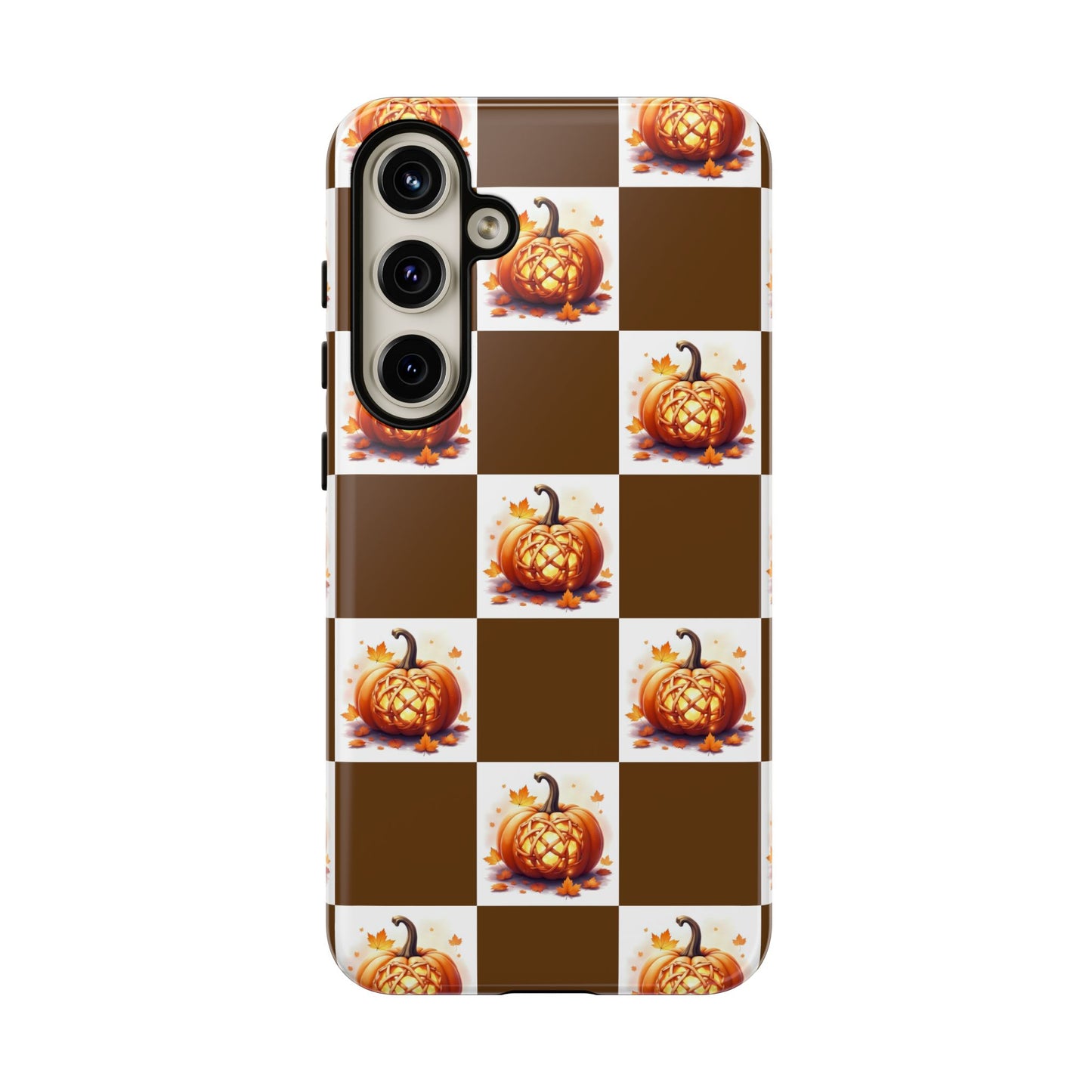 Pumpkin Phone Case, Fall Decor, Halloween Gift, Autumn Accessories, Cute Smartphone Cover, Tough Cases