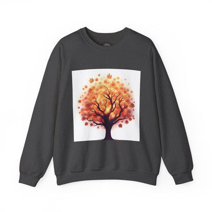 Autumn Tree Sweatshirt | Cozy Fall Apparel, Gift for Nature Lovers, Unisex Crewneck, Tree Design Sweatshirt, Ideal for Thanksgiving - Celtic Scents