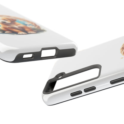 Cute Puppy Phone Case, Tough Case for Dog Lovers, Pet Gift, Protector Case for iPhone, Custom Phone Cover