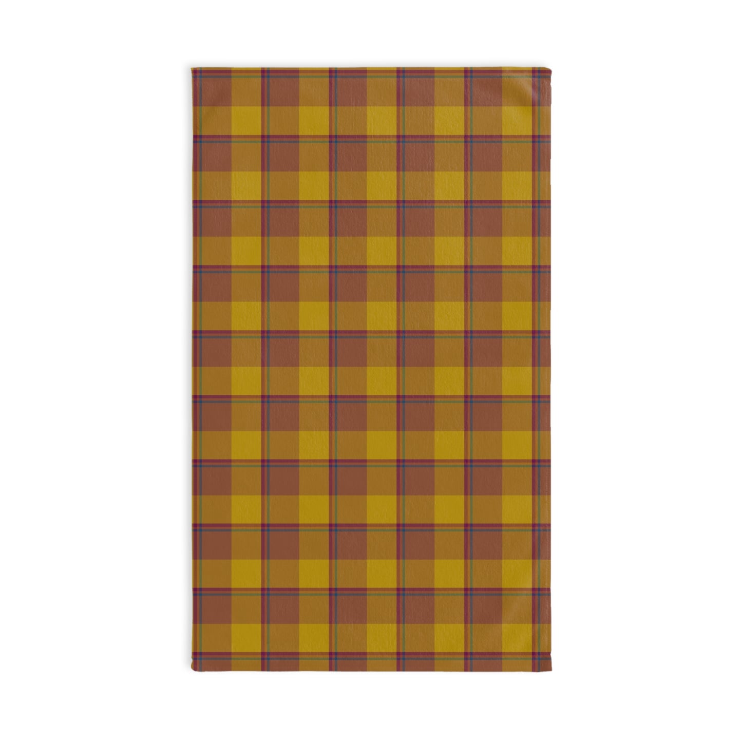 Cozy Plaid Hand Towel for Kitchen or Bathroom - Perfect for Fall Decor, Thanksgiving, Gift Ideas, Plaid Lover's Décor, Farmhouse Style