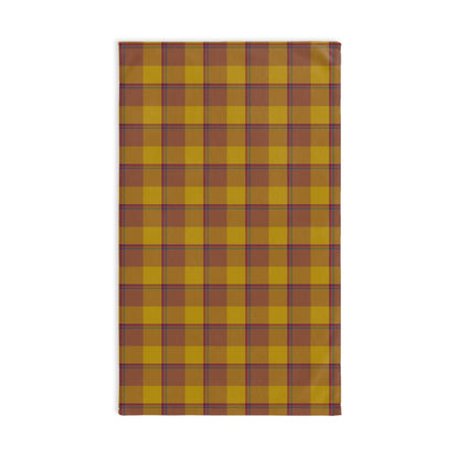 Cozy Plaid Hand Towel for Kitchen or Bathroom - Perfect for Fall Decor, Thanksgiving, Gift Ideas, Plaid Lover's Décor, Farmhouse Style