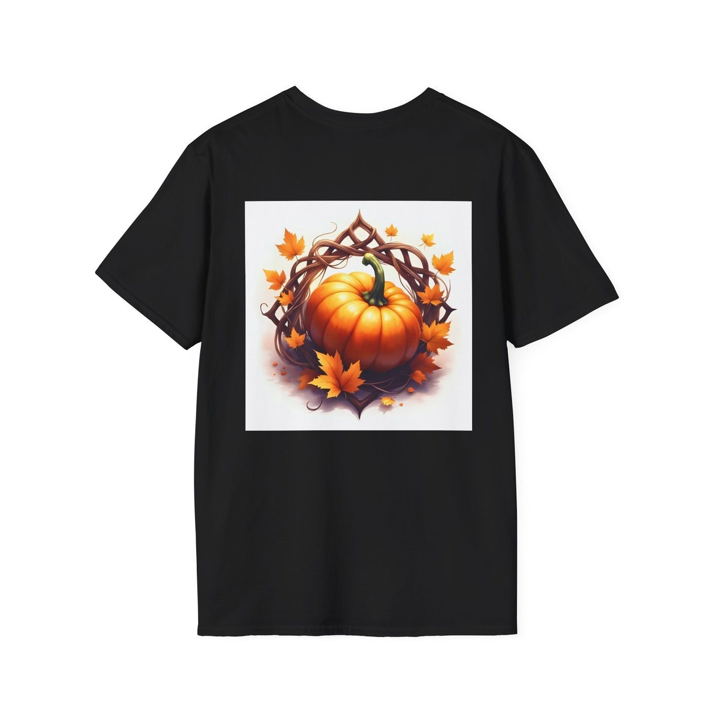 Autumn Pumpkin T-Shirt, Fall Tee, Halloween Shirt, Harvest Apparel, Thanksgiving Gift, Cozy Unisex Top - Celtic Scents