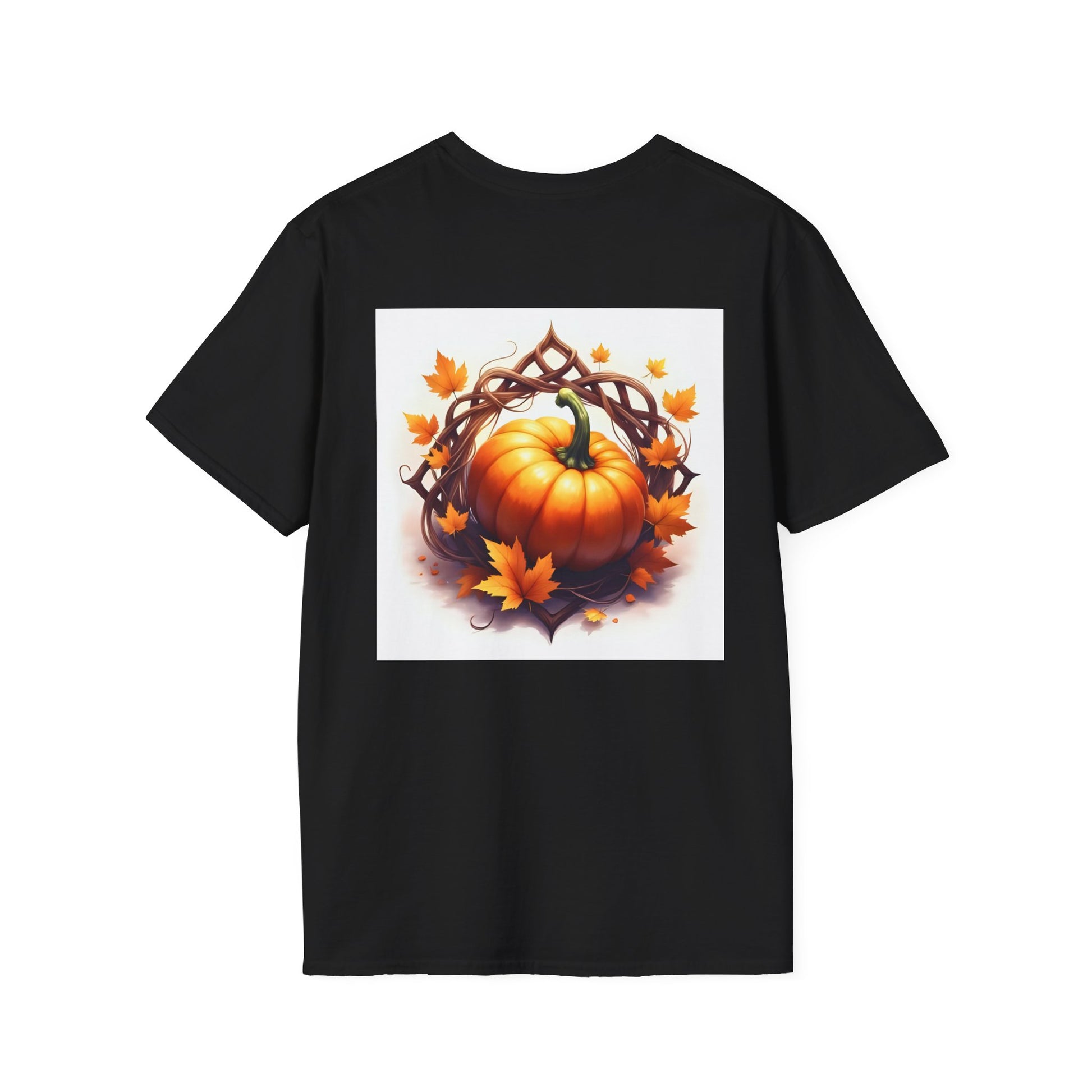 Autumn Pumpkin T-Shirt, Fall Tee, Halloween Shirt, Harvest Apparel, Thanksgiving Gift, Cozy Unisex Top - Celtic Scents