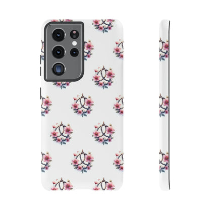 Floral Phone Case, Tough Phone Cover, Cute Protection for Mobile, Gift for Her, Celtic Knot Floral Pattern Case - Celtic Scents