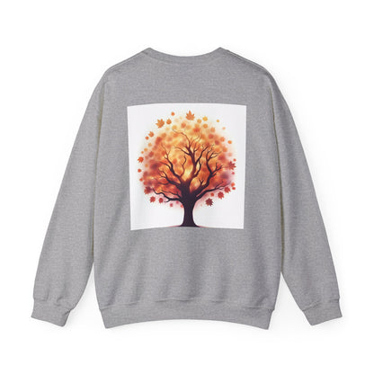 Autumn Tree Sweatshirt | Cozy Fall Apparel, Gift for Nature Lovers, Unisex Crewneck, Tree Design Sweatshirt, Ideal for Thanksgiving - Celtic Scents