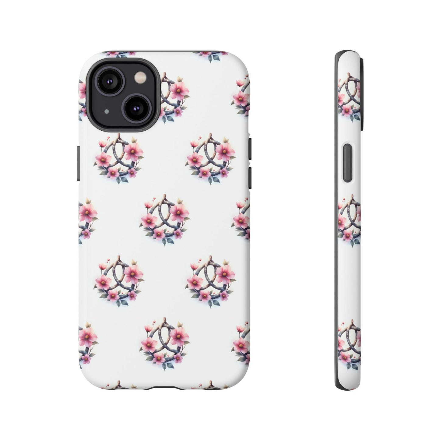 Floral Phone Case, Tough Phone Cover, Cute Protection for Mobile, Gift for Her, Celtic Knot Floral Pattern Case - Celtic Scents