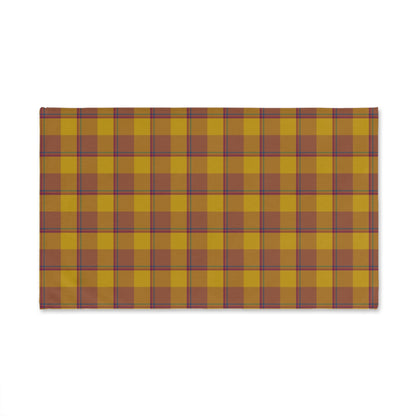 Cozy Plaid Hand Towel for Kitchen or Bathroom - Perfect for Fall Decor, Thanksgiving, Gift Ideas, Plaid Lover's Décor, Farmhouse Style