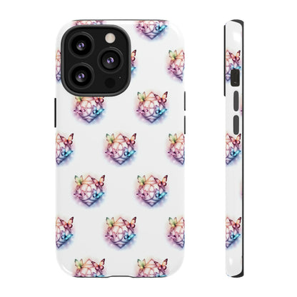 Colorful Butterflies Phone Case, Tough Cases, Cute Butterfly Lover Gift, Trendy Phone Cover, Nature Print Case - Celtic Scents