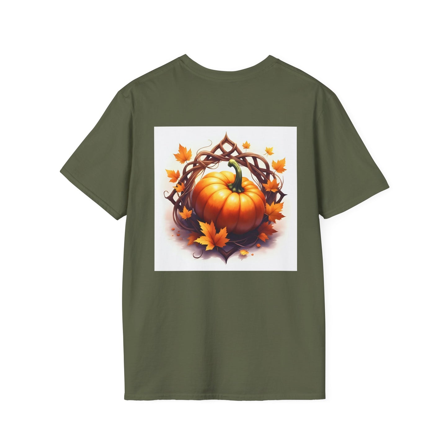 Autumn Pumpkin T-Shirt, Fall Tee, Halloween Shirt, Harvest Apparel, Thanksgiving Gift, Cozy Unisex Top - Celtic Scents