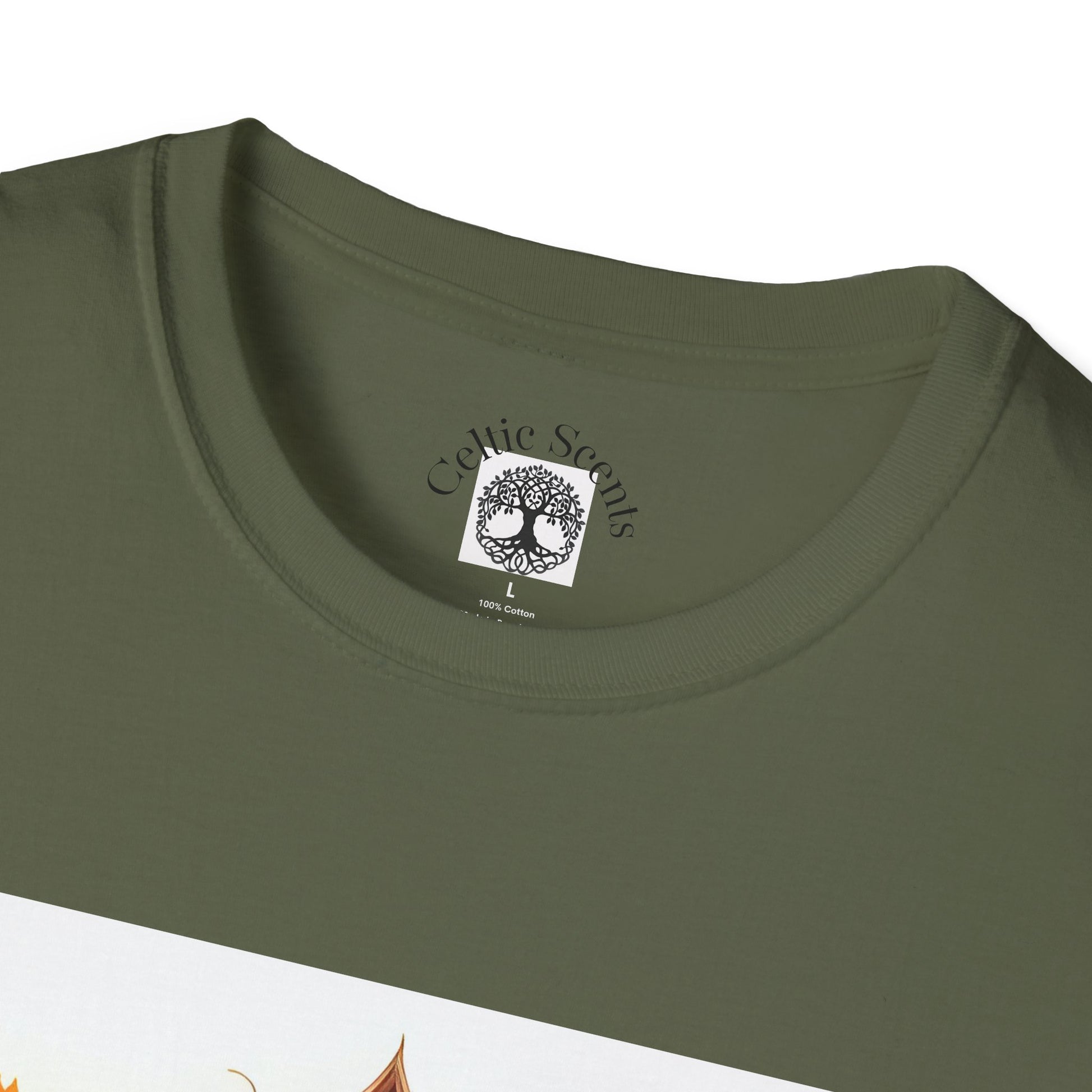 Autumn Pumpkin T-Shirt, Fall Tee, Halloween Shirt, Harvest Apparel, Thanksgiving Gift, Cozy Unisex Top - Celtic Scents