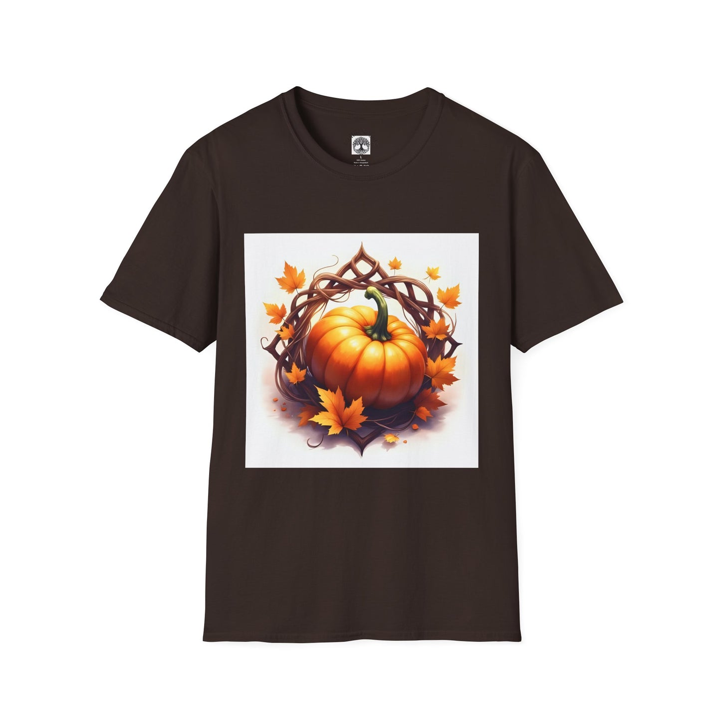 Autumn Pumpkin T-Shirt, Fall Tee, Halloween Shirt, Harvest Apparel, Thanksgiving Gift, Cozy Unisex Top - Celtic Scents