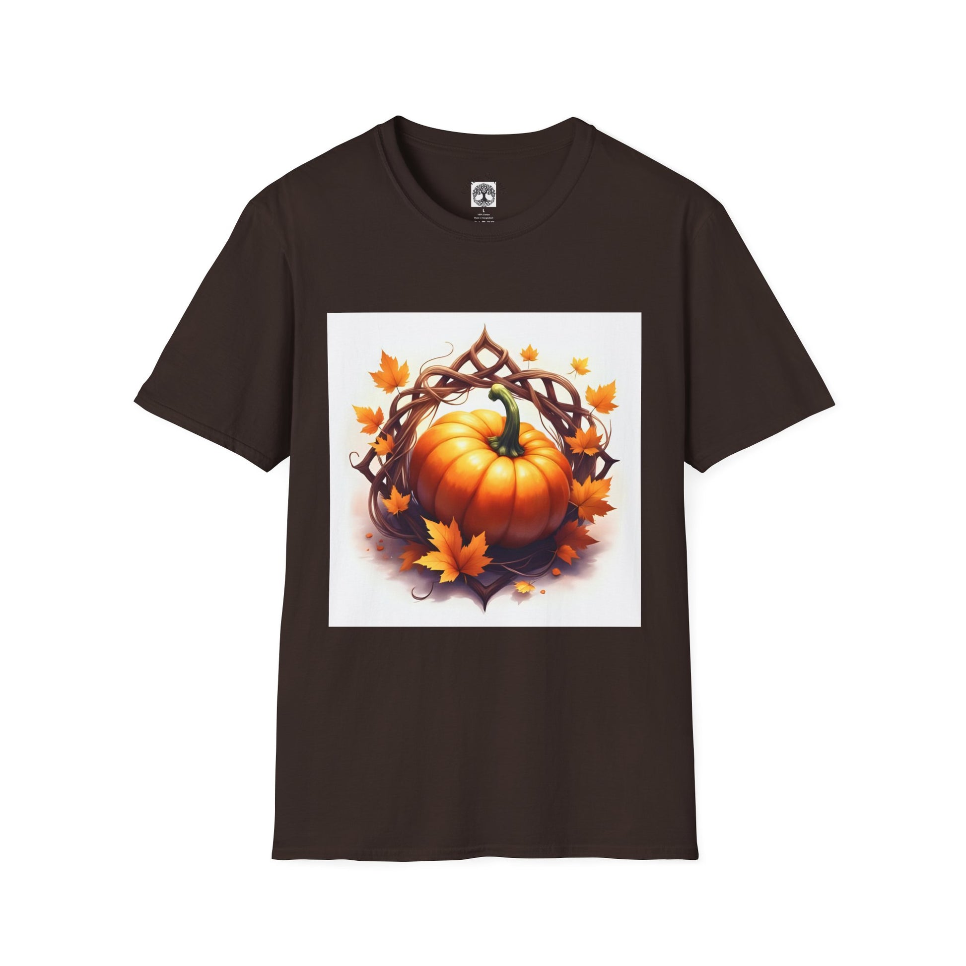 Autumn Pumpkin T-Shirt, Fall Tee, Halloween Shirt, Harvest Apparel, Thanksgiving Gift, Cozy Unisex Top - Celtic Scents