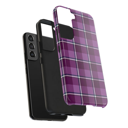 Plaid Tough Phone Case, Stylish Cell Phone Cover for All Occasions, Perfect Gift for Tech Lovers