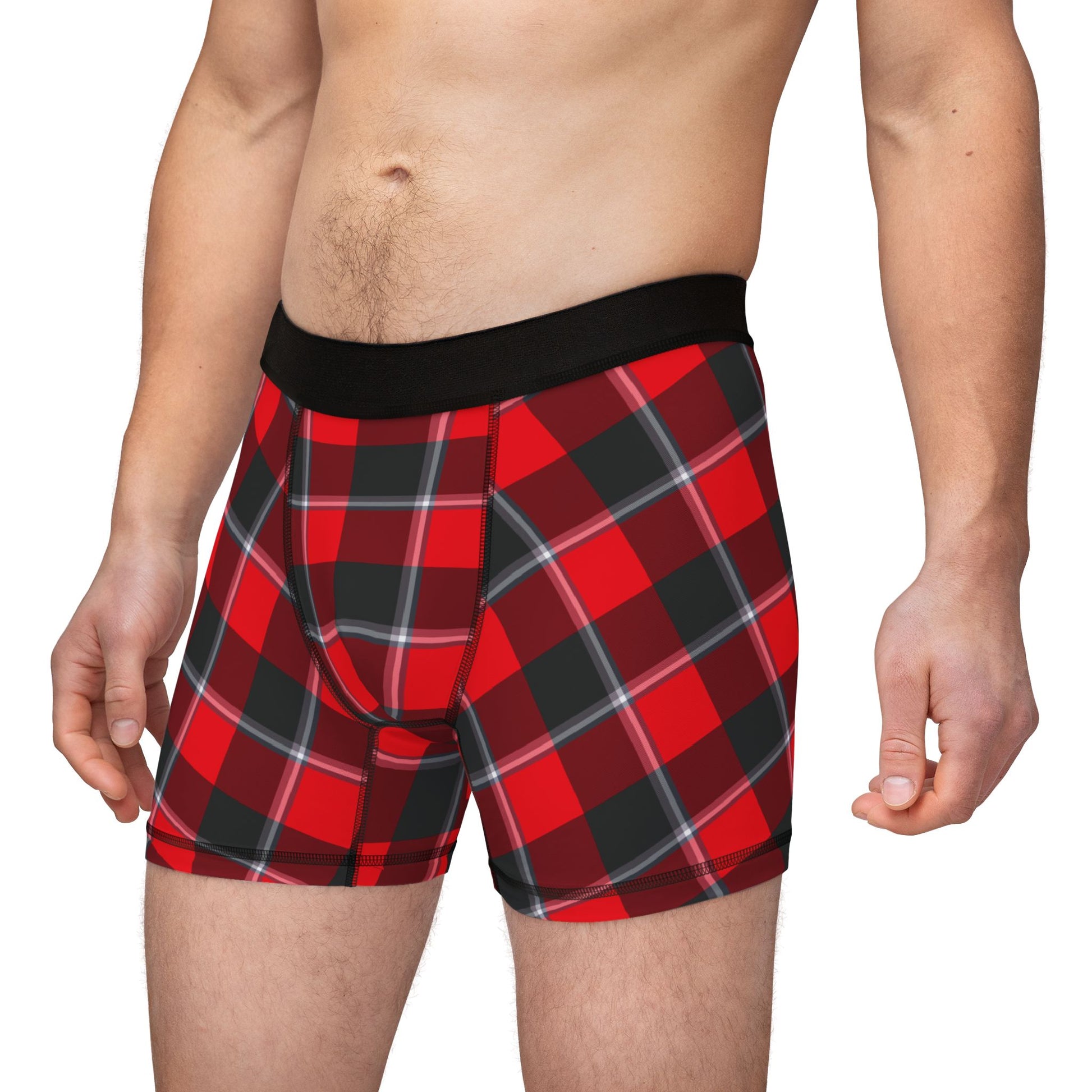Plaid Men's Boxers - Comfortable, Stylish Underwear for Every Day, Perfect for Holidays and Gifts, Great for Comfort-Lovin' Guys - Celtic Scents