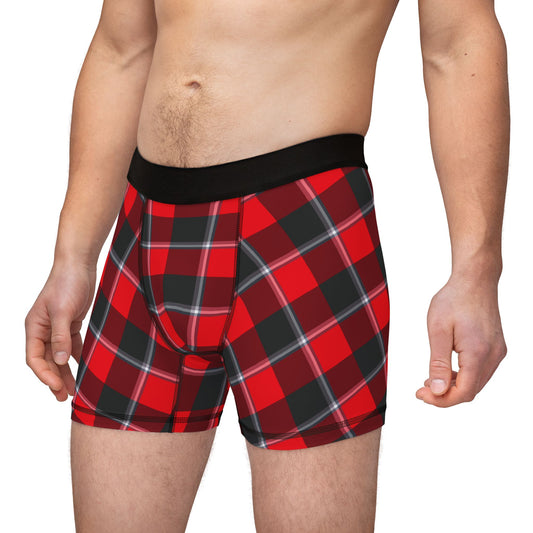 Plaid Men's Boxers - Comfortable, Stylish Underwear for Every Day, Perfect for Holidays and Gifts, Great for Comfort-Lovin' Guys - Celtic Scents