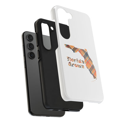Florida Grown Tough Phone Cases, Durable Cell Phone Cover, Stylish Tech Accessory, Gift for Floridians