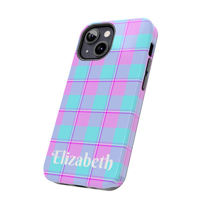 Personalized Plaid Phone Cases for Trendy Protection, Customizable Phone Covers, Durable Cases - Celtic Scents