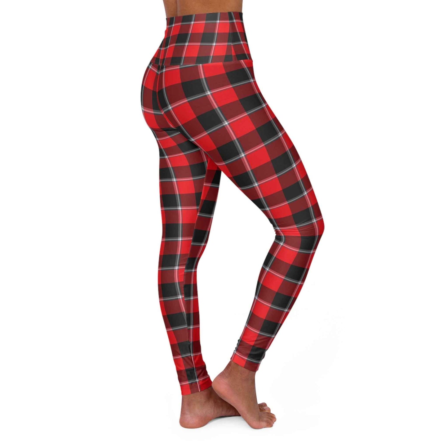 Stylish High Waisted Yoga Leggings, Comfortable Activewear, Perfect for Fitness, Gym, Lounge, Holiday Gift